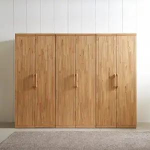 나무뜰 보노 참죽 원목 옷장 2400 FMF078C (착불)