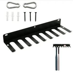 배트걸이 야구방망이 걸이 고정 이동식 벽야구 거치대