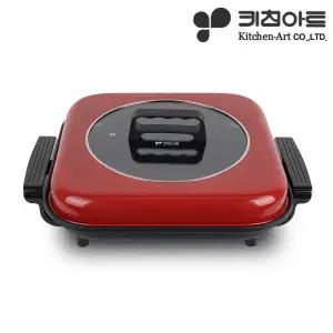 허브 다용도 전기 잔치팬 KPP-2740 / 프라이팬 사각 전기팬