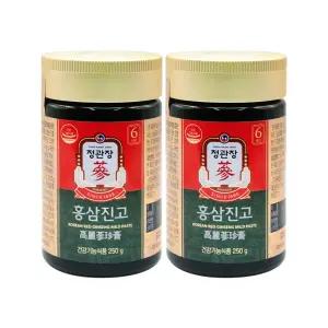 [쇼핑백포함] 정관장 홍삼진고 250g 2개 / WJ [유통기한 27년 12월]