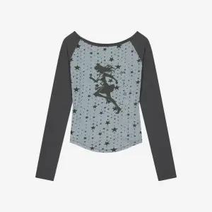 [롯데백화점]오호스 Star Reglan Long Sleeve / Mint Grey