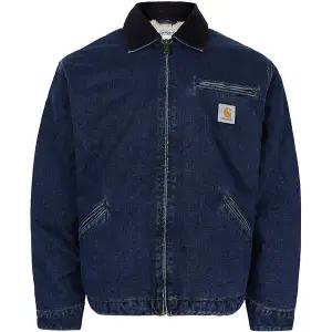 칼하트 25FW 블루 다크네이비 OG 디트로이트 데님 자켓 I035878 45306