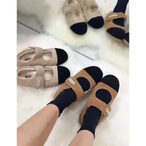 [정품] 호주어그정품 메리제인 양털로퍼 투톤메리제인 단화 플랫슈즈