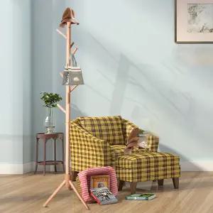 너도밤나무 우드 원목 행거 스탠드옷걸이