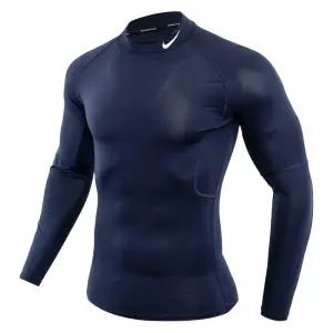 나이키 프로 드라이핏 모크넥 탑 긴팔티(FB7909-451)