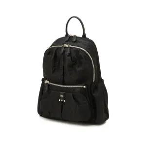 [롯데백화점]닥스 액세서리 [선물포장가능] [DCBA6E503BK] 블랙 로고장식 나일론혼방 백팩