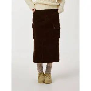 [후아유](센텀시티점)Corduroy Cargo Long Skirt (WHWHF4954F)