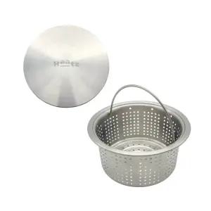 하츠 스테인레스 싱크대 배수구 덮개+거름망 세트 KA-DC183SJ + KA-DF135SJ