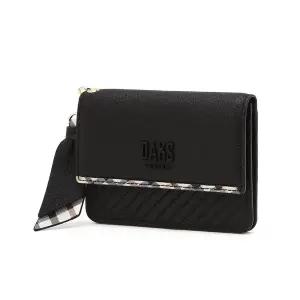 [닥스](강남점)DCHO6E223BK [BUCKINGHAM] 블랙 소가죽 카드지갑