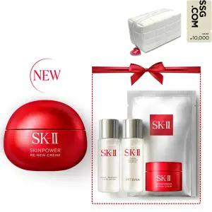 [SK-II](강남점)[2A] SK-II NEW스킨파워 리뉴 크림 80g 세트+화이트파우치 증정+모바일1만원권 3/24MMS...