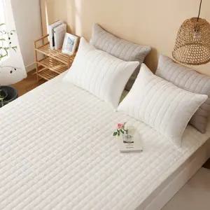 침대 이불 매트 리스 패드 퀸 요 슈퍼싱글 누빔 순면