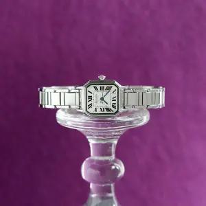 [쥴리어스]줄리어스 탱크 여성 메탈 손목시계 사각 스퀘어 유럽스타일 실버