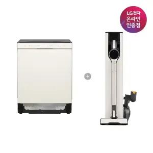 LG 디오스 오브제컬렉션 식기세척기 + LG 코드제로 A9S (DUE5BGL1E + AX948BWE)