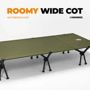 HGZ 하이그라운즈 루미 와이드 코트 경량 대형 1.5인용 야전 침대