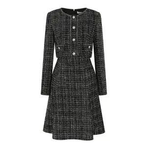 [JJ지고트](광주신세계)트위드 재킷 플레어 원피스 GPBM0OP911