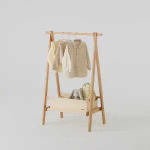 한샘 (제휴몰 전용)샘키즈 원목 행거 수납형