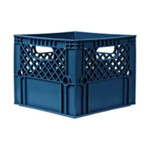 카센터 공구보관박스 부품수납 플라스틱상자 군청색 콘티박스 23L 우유정리함 매점