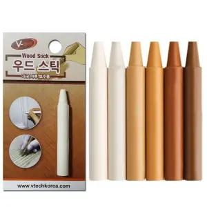 보수용 우드스틱/마루/보수제/픽스/거실/바닥/흠집/크랙/찍힘/고강도/우드색펜/팬슬/색칠/크레용
