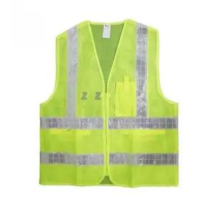 신호수 조끼 형광 작업 안전 vest XXL (WFKBFMW)