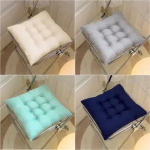 큰손 푹신푹신네모방석 의자 쿠션 사무실 책상 쇼파 패브릭 두툼 사각형 두꺼운 겨울방석 차량용