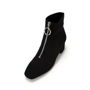 [본사운영] [바바라1860] 스웨이드 앵클부츠 5.5cm_BZC801