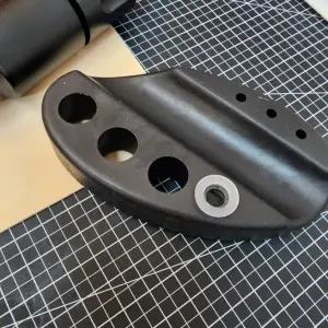 실리콘 SMP 문신 받침대 대머리 반영구 홀더 두피 색소 타투머신