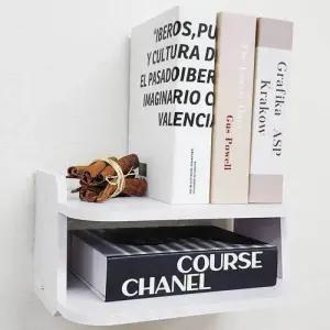 미니 2단 벽선반 거실 인테리어 작은 다용도실 부착형 WECA071