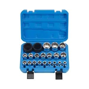 복스알 소켓 12각 세트 복스대 임팩 1/2인치 라쳇 미러 임팩트 복스세트