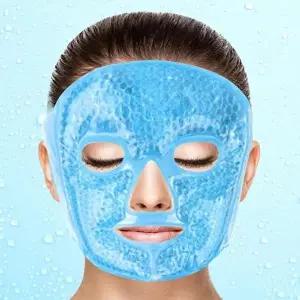 냉온 얼굴 찜질팩(블루) 쿨마스크 페이스관리 (KYR-WFK5772)