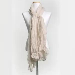 패션소품 스카프 무지 주름 롱 스카프 목도리 6color 데일리 기본 WFJWZAV