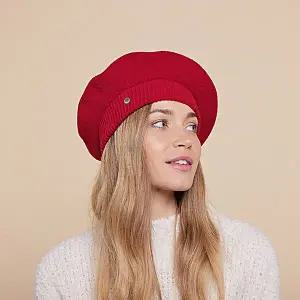 [로레르] 울 베레모 파리지엔 레드 PARISIENNE_PASSION