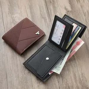 남성슬림지갑 남자 가죽 카드 반지갑 2color LM-0745