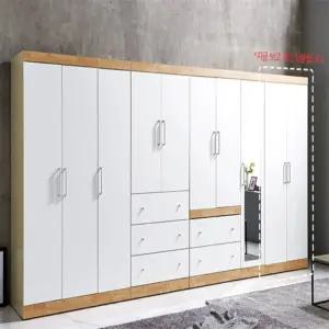 고급마감2단 아파트이불옷장 수납옷장