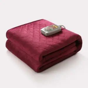 전자파안심 온열 탄소매트 극세사패드 전기장판 싱글 더블