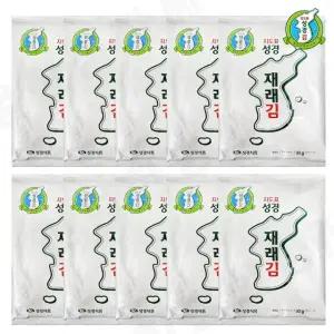 성경김 재래 전장김 30g x 10개