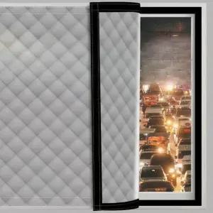 창문 패딩 바람막이 외풍 차단 현관 방풍비닐 베란다 우풍 난방 방문 누빔