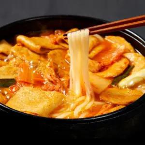 투다리 김치어묵우동전골 2인분 즉석국 탕 국물요리 간편식 즉석요리 집밥