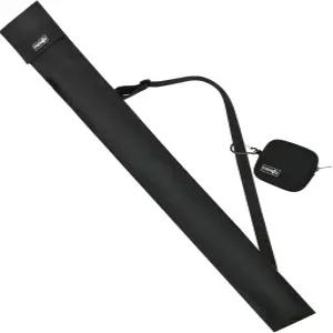 Cosmos 큐 스틱 휴대용 가방 1/2 사이즈 당구 큐대 수납 32인치 블랙 미니 지퍼 파우치 포함