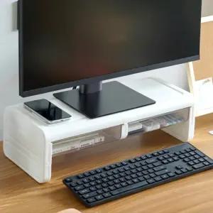 서랍형 수납공간 모니터 모니터 다용도 키보드 받침대 받침판