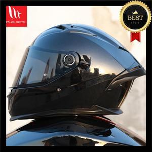 MTHELMETS 오토바이 헬멧 MT 브레이커 SV 남녀 공용 풀페이스 듀얼 렌즈 대형 리어 윙 모터바이크