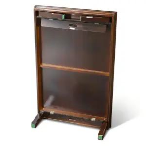 가온공방 원목 교자상 접이식 제사상 밥상 1200 6~8인용 흑단 캡상다리