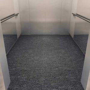승강기 엘리베이터 바닥매트 135x160cm 신발털이깔개 바닥깔판 그레이 블랙
