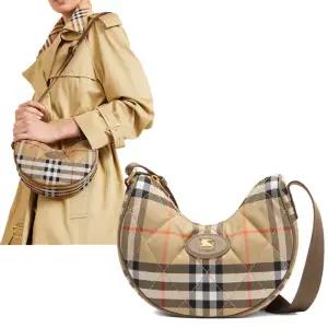 26SS 버버리 홀스슈 체크 크로스백/8111308