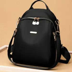 베이직 심플 여성 데일리 투웨이 숄더 앤 백팩 가벼운백팩 백백 캔버스백팩 대학생백팩