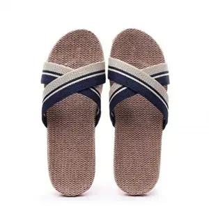 샌들 남자 추천 남녀 공용 꾸안꾸 라탄 슬리퍼 여름-WFHWHO3