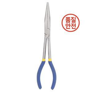 11인치 롱 노즈 포인트 플라이어 논슬립 오일 저항성 매칭 스틸 니들 수리용 툴