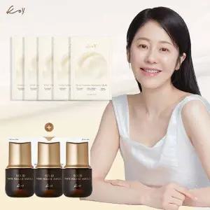 [NS홈쇼핑]코이 화이트 볼륨 앰플 35mlX3+코이 솔리드 볼륨 앰플 마스크 30mlX5ea..[35691094]