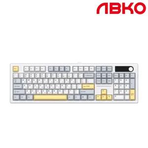 앱코 ACH105 유무선 블루투스 퀵스왑 기계식 키보드 앨리스블루, 하이무 저소음 바다소금축 리니어