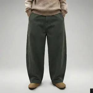 피그먼트 커브드핏 코튼 핀턱 다트 치노 팬츠 (3color S-L)