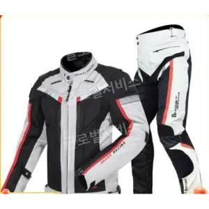 오토바이 방한 자켓 잠바 점퍼 세트 모토크로스 수트